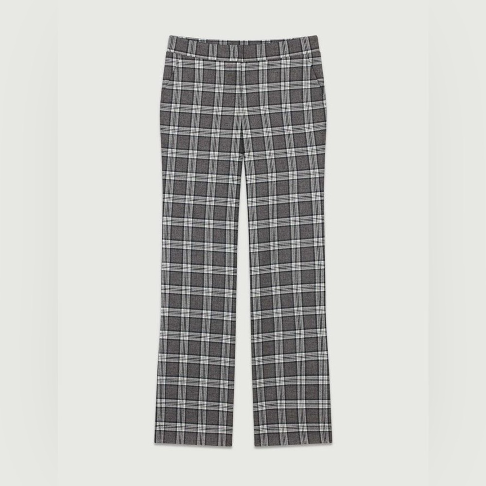 MAJE Carreaux Prity plaid wool blend pants (French size 38)